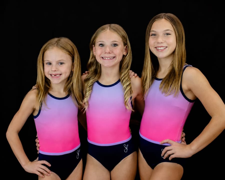 Riley, Harper and Finleigh Maher